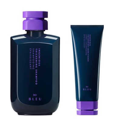 RCo BLEU Ingenious Thickening Shampoo Conditioner Boosts Body, Volume, and Shine 8.5 oz 6.8 oz (Pack of 2)