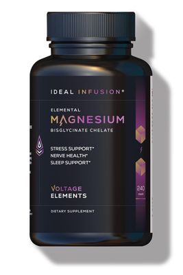 Voltage Elements Magnesium Glycinate Chelate 2777mg - Promotes Relaxation Deep Sleep - Elemental Magnesium 500mg (240 capsules) Vegan