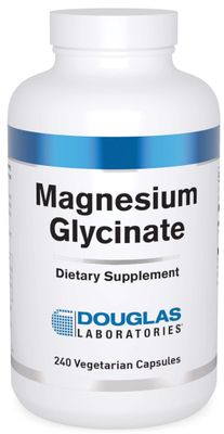 Douglas Laboratories Magnesium Glycinate Supports Normal Heart Function and Bone Formation 240 Tablets