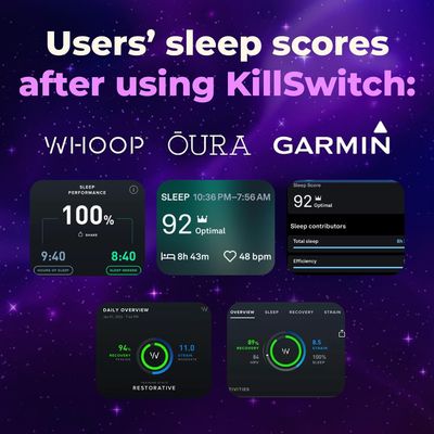 KillSwitch Magnesium Hot Chocolate Sleep Aid - Sleep Cocoa Nootropic Sleep Support Supplement, Magnesium Powder for Restful Nights Productive Days, Real Cacao, Sugar Free, Made in USA, 30 Servings