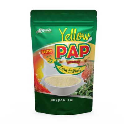 Africanada Yellow Pap Powder Ogi Fermented Corn Powder Authentic Nigerian Flavour 227g
