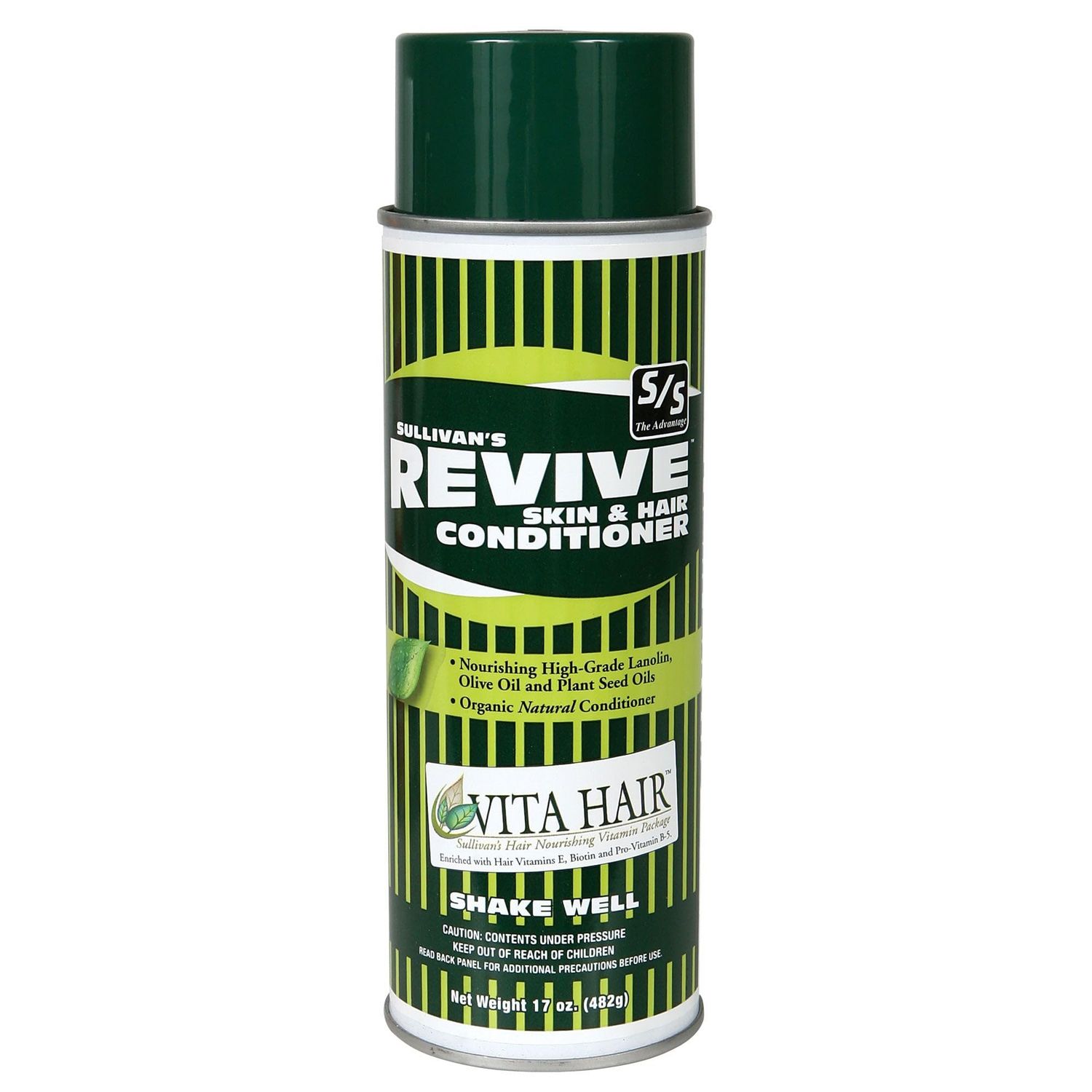 Sullivans Revive Aerosol Skin and Hair Conditioner 17oz 17 oz
