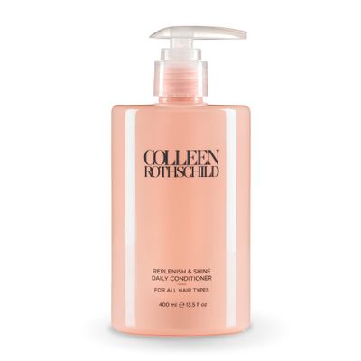 COLLEEN ROTHSCHILD Replenish Shine Daily Conditioner Lightweight Nourishment Repairs, Softens, Smooths Adds Shine Color-Safe Formula With Baobab Ivy Extracts (13.5 fl oz)