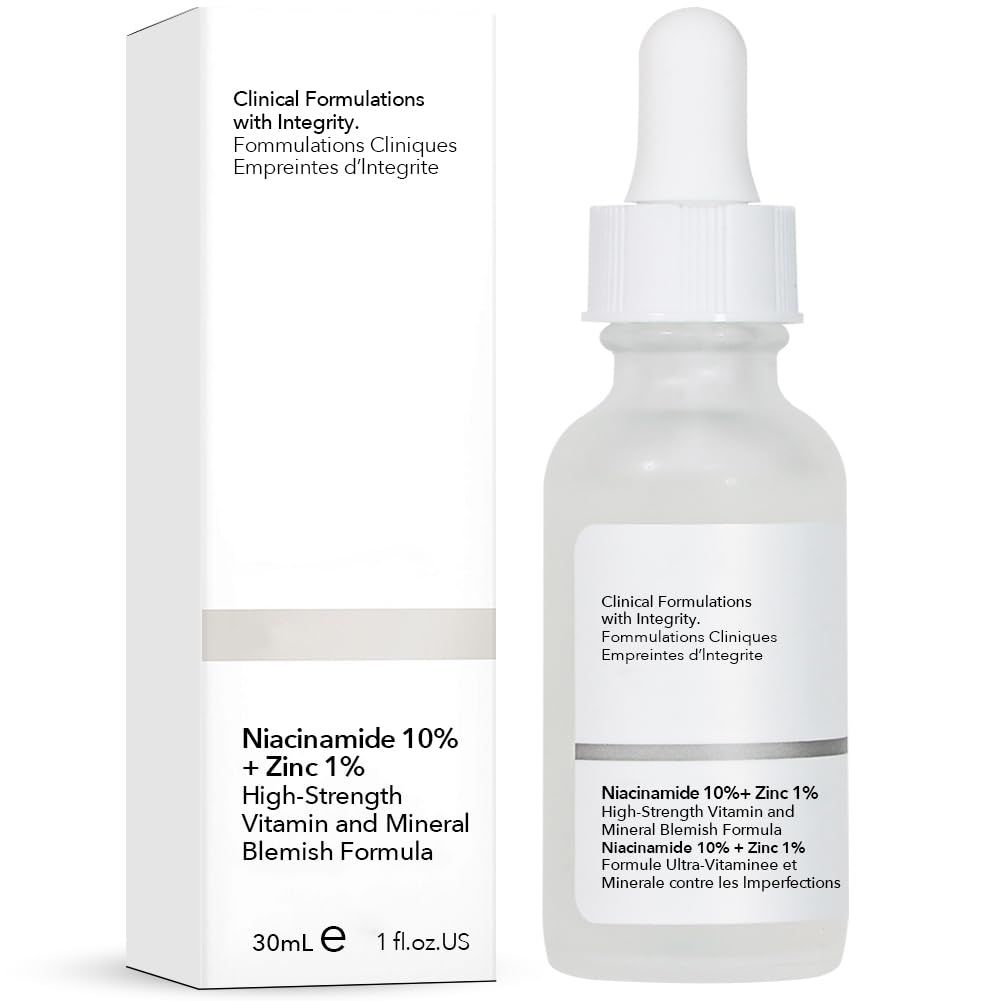 Niacinamide 10 Zinc 1 Serum for Face, Anti Aging Serum, Hydrating Serum for Moisturize Skin, Oil Control, Pores Reducer, Reduces Skin Dullness , Niacinamide Face Serum for Women and Men