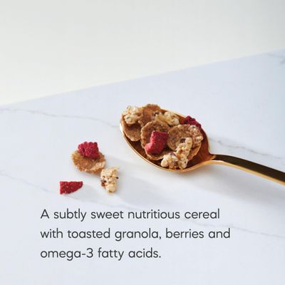 Nature's Path Organic Flax Plus Red Berry Crunch Cereal, 10.6 oz (Pack of 6), Non-GMO