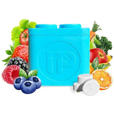 Upright Nutrition Children&#39;s Multivitamin Chewable, Sugar-Free 17 Essential Nutrients No Junk Includes A, C, D3, E, K, B1, B2, B5, B7, B12, Calcium, Zinc Magnesium Kid-Approved Flavor