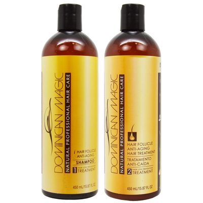 Dominican Magic Hair Follicle Anti-Aging Shampoo Treatment 15.87oz Duo &quot;Set&quot;