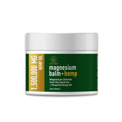 Magnesium Cream for Pain Hemp - 1,500,000mg Hemp Oil - Soothing Hemp Cream Provides Fast Acting Joint and Muscle Relief - All Natural Daily Support for Comfort and Wellness - Made in USA