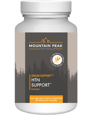 Mountain Peak Nutritionals HTN Support - Organ Supplement - Helps Maintain Healthy Blood Pressure Cardiovascular System - wRauwolfia Magnesium - Hypoallergenic Dietary Supplement (180 Capsules)