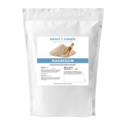 SmartPak Smart Simple Magnesium Horse Supplement Supports Metabolism and Muscle Function 10 lb