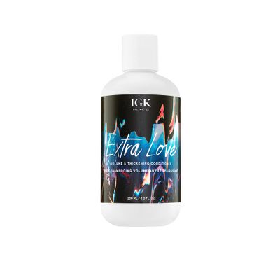 IGK EXTRA LOVE Volume Thickening Conditioner Lightweight Supports Scalp Balance Oil Vegan Cruelty Free 8 Oz