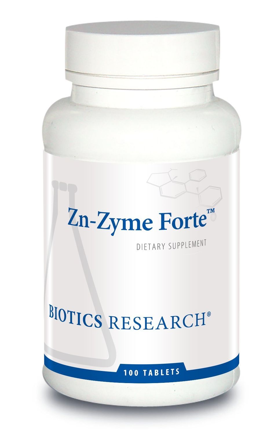 Biotics Research Zn-Zyme Forte 25 mg Zinc, Immune System Support, Optimal Cellular Function, Tablet-Based with Added antioxidants. 100 Tablets