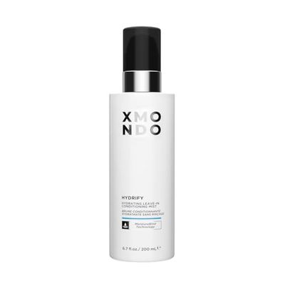 XMONDO Hair Hydrify Hydrating Leave-in Conditioning Mist MoistureBind Technology Restores Hydration Eliminates Frizz, Plant Based Extracts Revitalize Damaged Hair, Vegan Formula, 6.7 Fl Oz 1-Pack