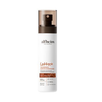 ALFHEIM Coffee Thickening Leave-In Conditioner Biotin Caffeine for Hair Growth Strength Lightweight, Nourishing Volumizing Spray Sulfate-Free, Paraben-Free 5.4 oz