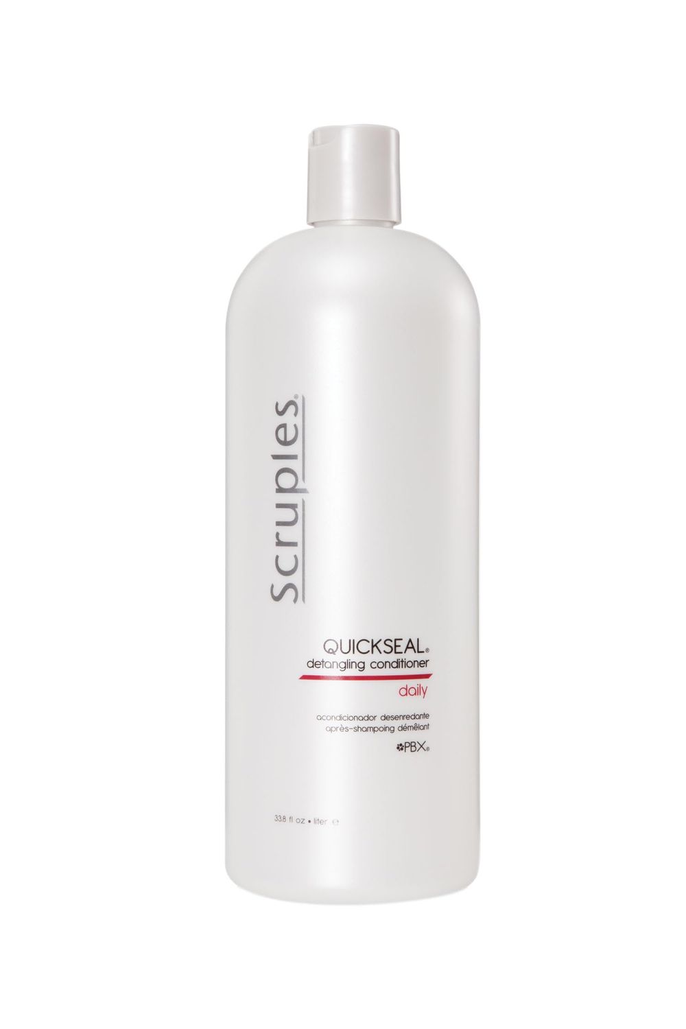 Scruples Quickseal Detangling Conditioner - Hair Smoothing Frizz Control Treatment - Conditions Detangles All Hair Types (33.8 oz)