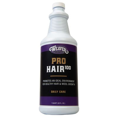 Weaver Leather Livestock Winner&#39;s Brand Pro Hair100 Shampoo, 32 oz1 Quart, Natural