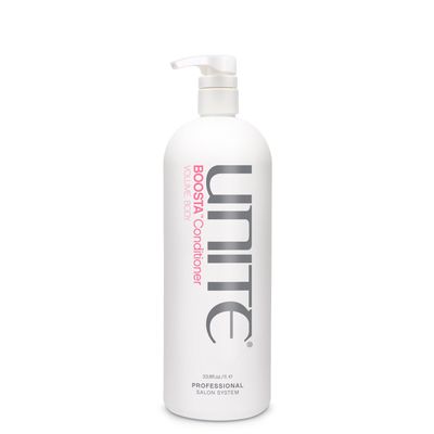 UNITE Hair - BOOSTA Conditioner - Volumizing - Body - Pump, Hydrates, Shine, Protects, Fine Hair, 1L