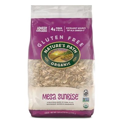 Nature&#39;s Path Organic Mesa Sunrise Cereal, 26.4 oz (Pack of 6), Gluten Free, Earth Friendly Packaging