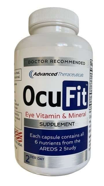 OCUFIT Eye Vitamin Mineral Supplement (AREDS 2 Based Formula) 220CT - Lower Zinc Formula