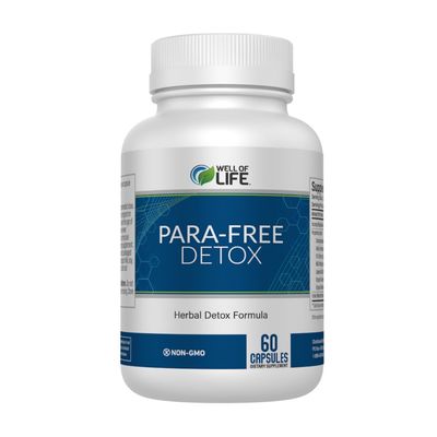 Well of Life para-Free Detox: Immune Support Natural Detox Blend with Zinc, Black Walnut, Wormwood, Goldenseal, Cranberry Garlic. Synergistic Formula for Overall Wellness: 60 V Capsules