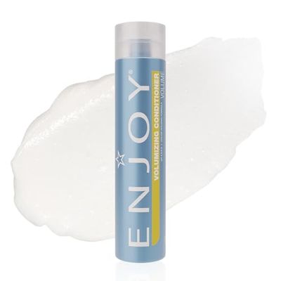 ENJOY Hair Care Volumizing Conditioner, Hair Conditioner For Damaged Hair, Conditioner Curly Hair Products, Sulfate Free, Gluten Free, Paraben Free - 10 Fl Oz