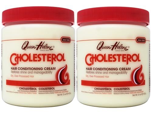 Queen Helene Cholesterol Cream Hair Conditioning 15oz (pack of 2)