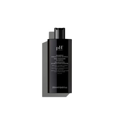 pH PURE HAIR Deep Moisture Shampoo Hydrating Shampoo for Dry, Damaged Color-Treated Hair, Enriched with Kokum Butter Rose Extract - 8.45 Oz