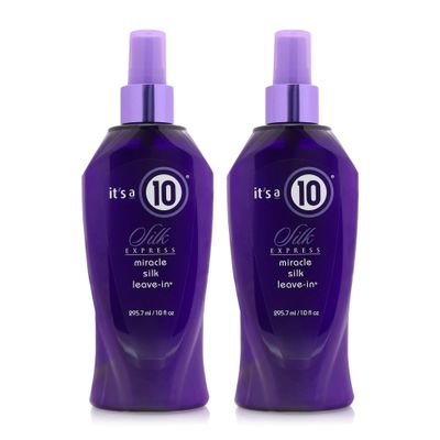 it&#39;s a 10 Haircare Silk Express Miracle Silk Leave-In 10 oz (Pack of 2)