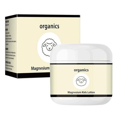 RWSEFK Magnesium Lotion for Kids,Magnesium Lotion for Sleep,Topical Magnesium Cream Helps Stay Calm at Bedtime and During The Night(4 OZ)