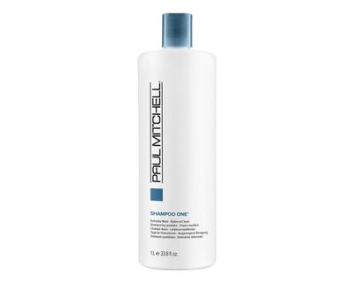 Paul Mitchell Shampoo One, Cleanses Balances Moisture, For All Hair Types, 33.8 fl. oz.
