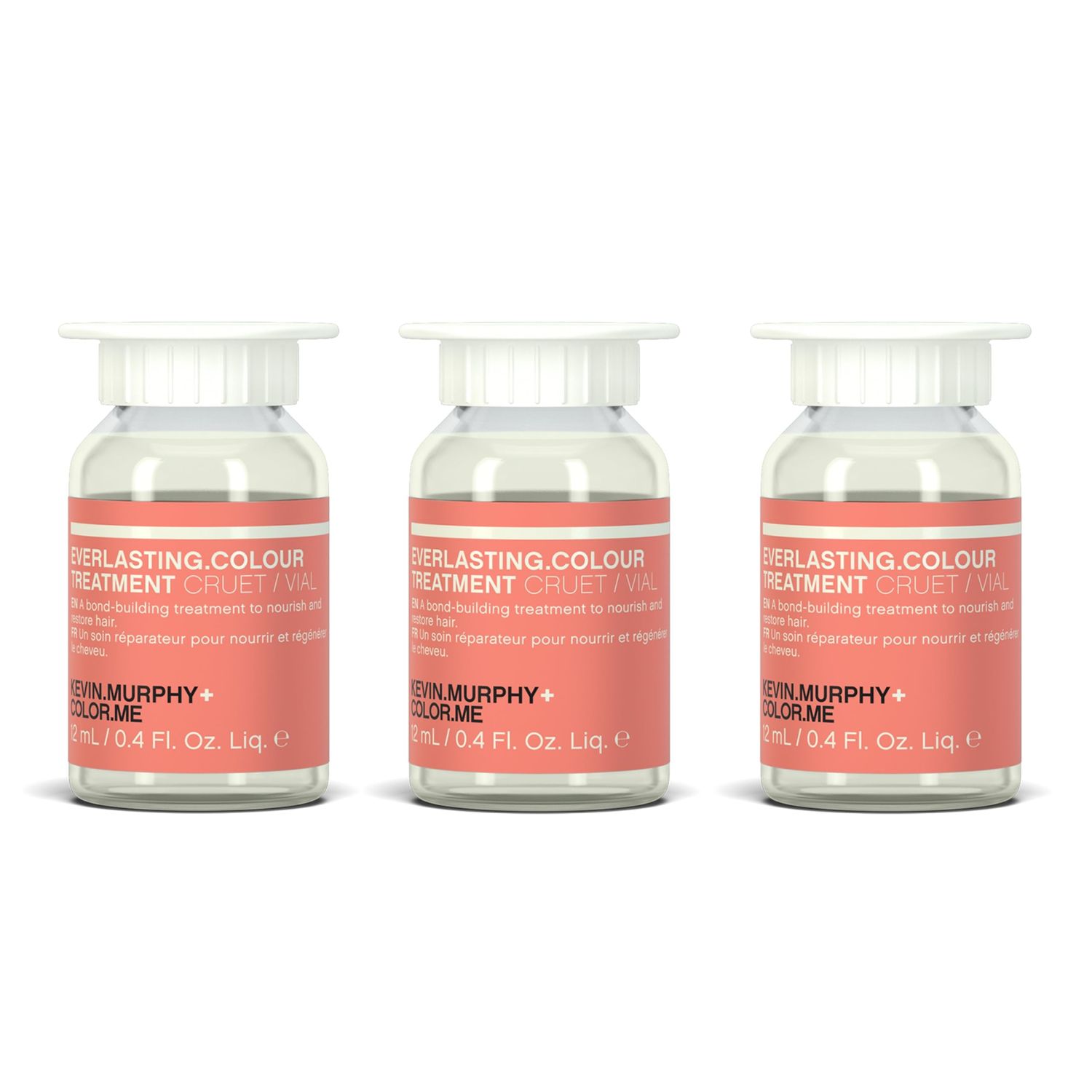 KEVIN.MURPHY EVERLASTING.COLOUR LEAVE-IN - Weightless Colour Lock - For Coloured Hair - Bond Building Hair Treatment - Colour Protection - 12 mL 0.4 fl oz (Pack of 3)