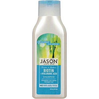 J S N Natural Restorative Biotin Shampoo - Lavender, 16 Fl Oz