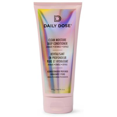 DAILY DOSE Deep Conditioner Hair Mask - Moisturizes, Softens Restores Shine to Dry, Damaged, Color-Treated Hair - Vegan, Paraben-Free, Sulfate-Free - For All Hair Types - 6 oz
