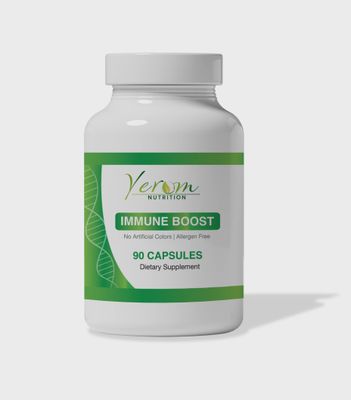 Yerom Nutrition Immune Boost-Advanced Formula with Vitamins, Minerals, and Herbal Extracts - Supports a Healthy Lifestyle - 90 Capsules