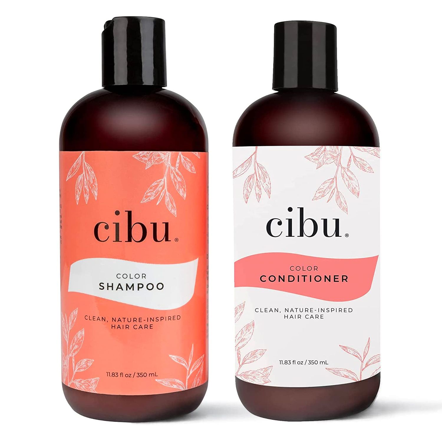 cibu Color Shampoo and Conditioner Bundle for Dry, Color-Treated Hair Gently Hydrates and Strengthens Strands Protects Color and Revitalizes Hair and Scalp Fresh Scent 11.83oz Pack of 2