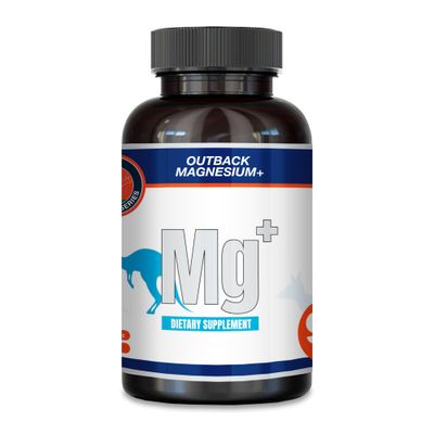 The Outback Series Magnesium Supplement - 300mg Magnesium Citrate Glycinate - 90 Count