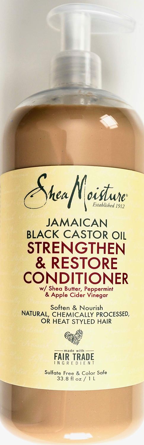 Shea Moisture Jamaican Black Castor Oil Strengthen Restore Conditioner, 33.8 fl oz