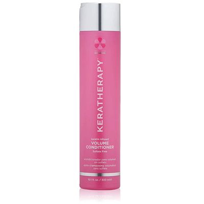 Keratherapy Keratin Infused Volume Conditioner, 10.1 fl. oz., 300 ml - Thin Hair Conditioner for Volume Thickening - With Hemp Seed Oil, Indian Laurel Extract, Sea Kelp Hydrolyzed Silk