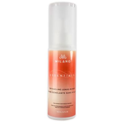 MILANO COLLECTION Essentials Detangling Leave In Hair Wig Spray, Lightweight Detangler Hydration Hair Spray for Wigs, Extensions, and Hair Pieces, Vegan Hair Care for Fine, Curly Natural Hair Wigs