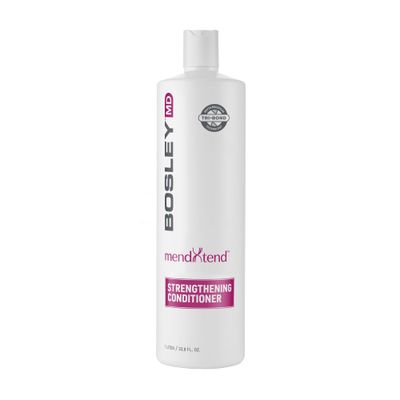 BosleyMD MendXtend Strengthening Conditioner to Promote Growth Prevent Breakage with Saw Palmetto, Hyaluronic Acid and Pomegranate Extract