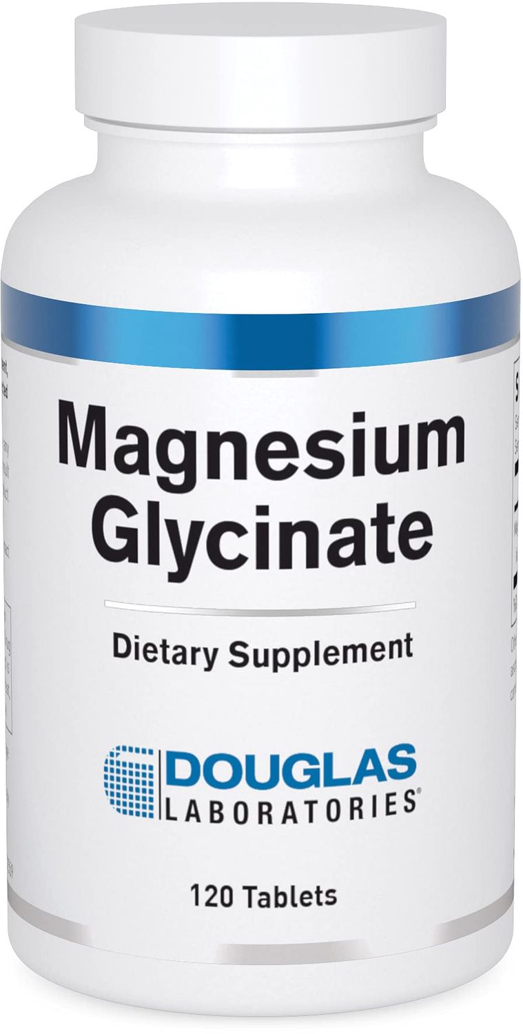 Douglas Laboratories - Magnesium Glycinate - Supports Normal Heart Function and Bone Formation - 120 Tablets