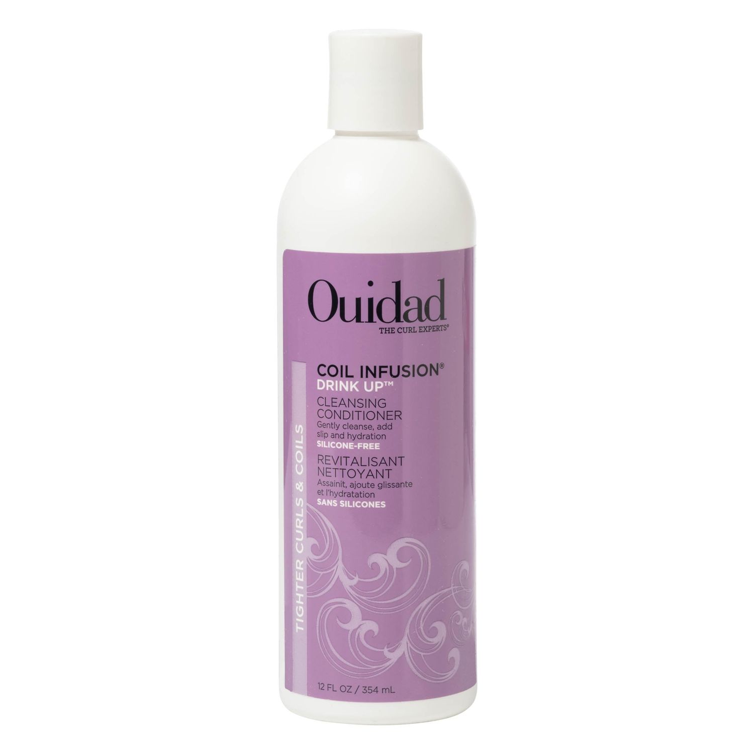 OUIDAD Coil Infusion Drink Up Cleansing Conditioner, 12 oz.