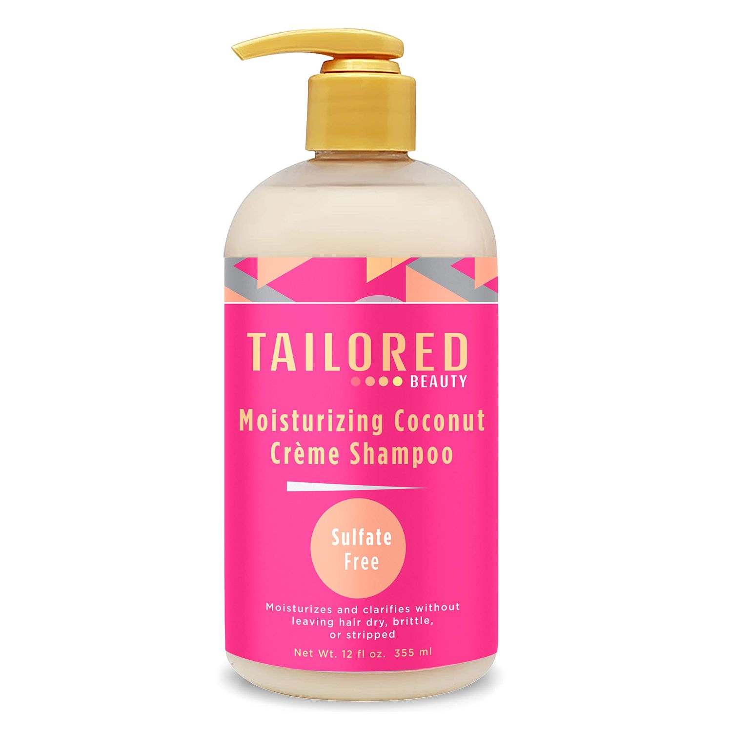 Tailored Beauty Moisturizing Coconut Cr me Shampoo - Grow Strong Healthy Hair - 100 Natural Daily Shampoo with Coconut Oil For All Hair Textures Skin Types