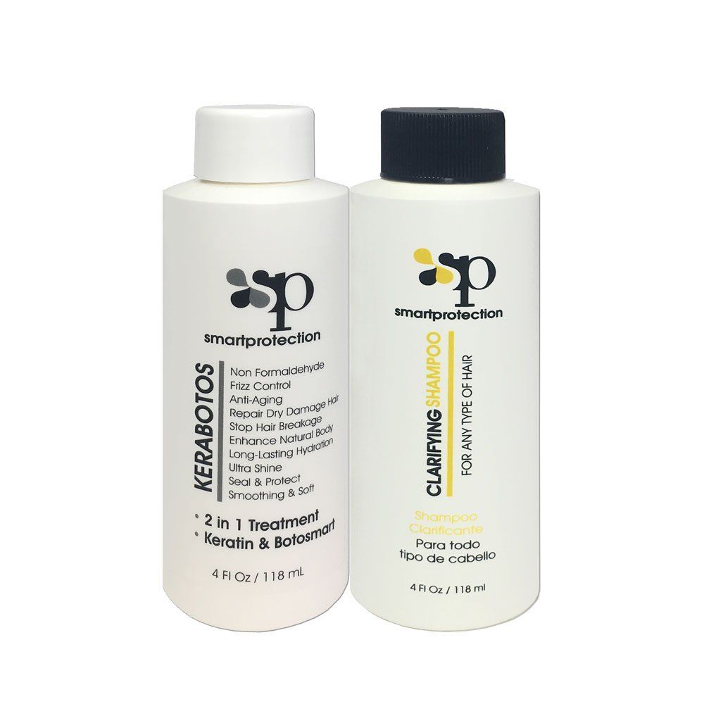 Kerabotos Clarifying Shampoo 4oz - 2 in 1 Treatment - Keratin Botosmart by Smart Protection