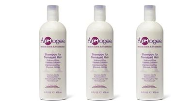 Aphogee Shampoo for Damaged Hair, 16 Fl Oz (Pack of 3)- Restores Strength, Shine, and Manageability
