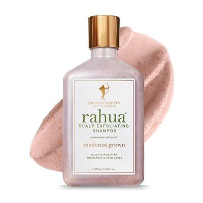 Rahua Scalp Exfoliating Shampoo 9.3 Fl Oz, Scalp Exfoliator Hair Shampoo Scrub for Healthy Scalp Hair, Mango Passion Fruit, Gently Exfoliates Scalp with Star Anise and Fruit Enzymes