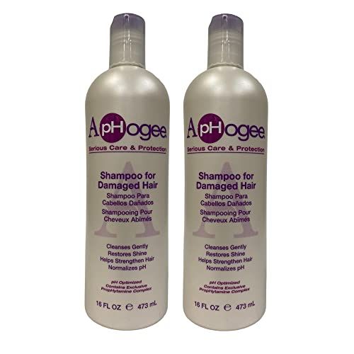 ApHogee Shampoo for Damaged Hair 16oz &quot;Pack of 2&quot;
