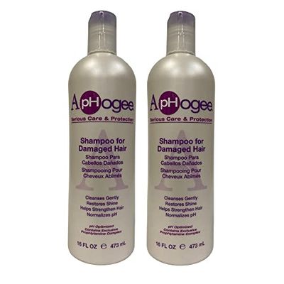 ApHogee Shampoo for Damaged Hair 16oz &quot;Pack of 2&quot;