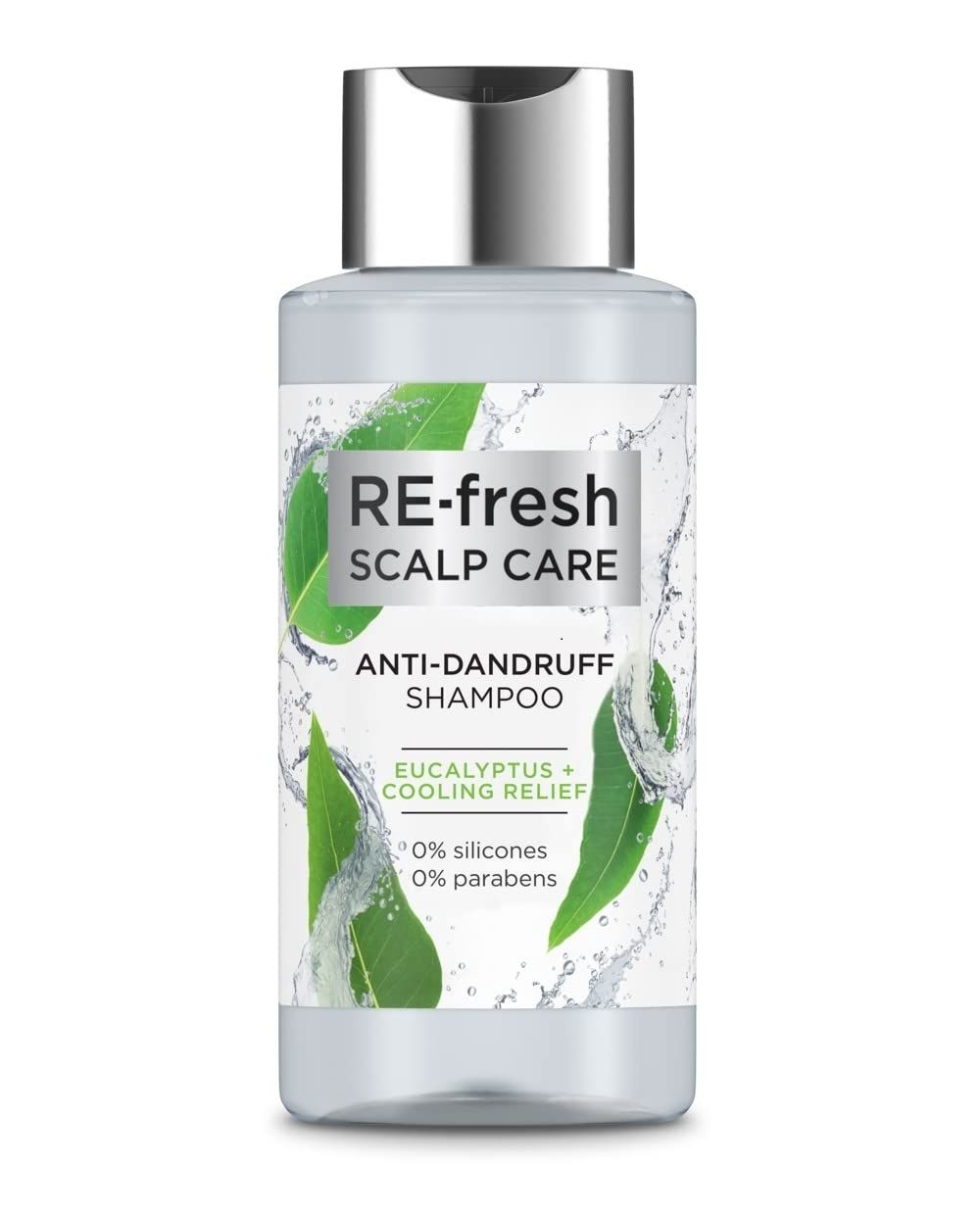 RE-fresh Scalp Care Anti-Dandruff Shampoo - Eucalyptus Cooling Relief, 13.5 Fl Oz (Pack of 1)