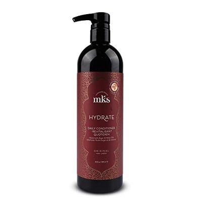 MKS eco Hydrate Conditioner, Original Scent - 25 fl oz - Nourish Moisturize Hair, Protect Against Breakage - Moroccan Argan Oil, Hemp Seed Oil - Vegan, Cruelty Free